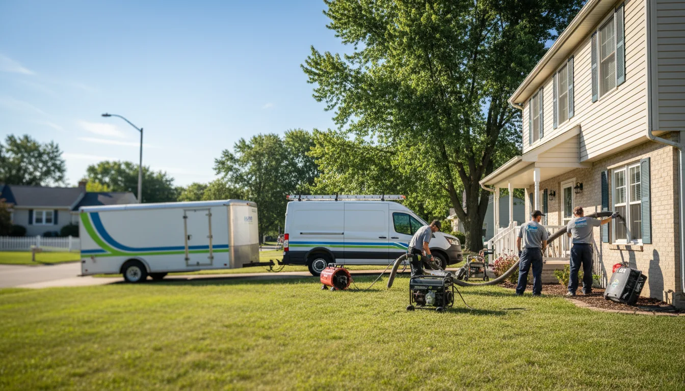 Flooded Basement Restoration And Cleanup With Repair in Estherville, IA near me